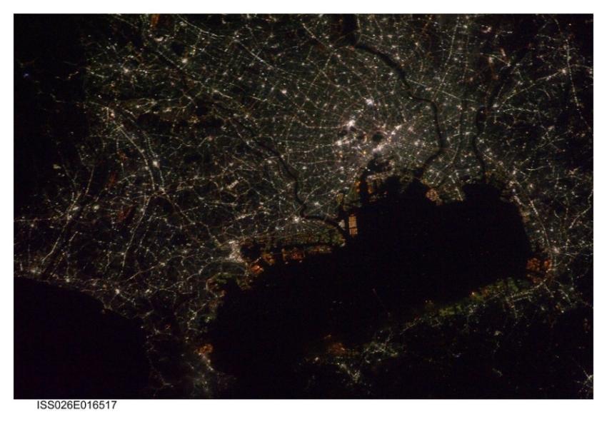Tokyo, Japan at Night (NASA, International Space S
