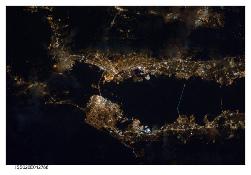 California's Bay Area at Night (NASA, Internationa