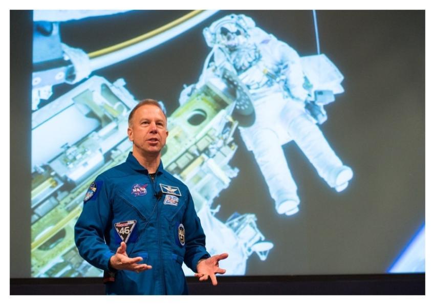 NASA Astronaut Tim Kopra Speaks at Safety and Heal