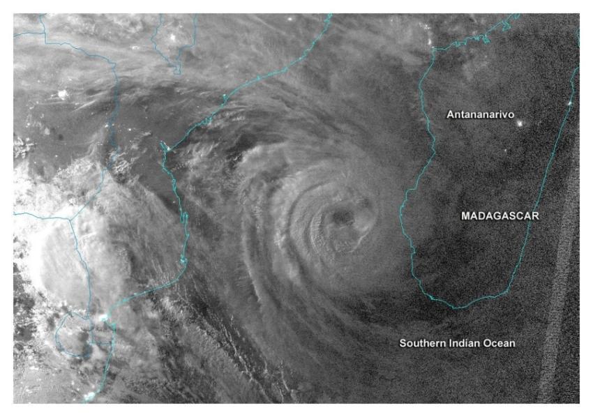 NASA-NOAA's Suomi NPP Satellite Cyclone Haruna Nea