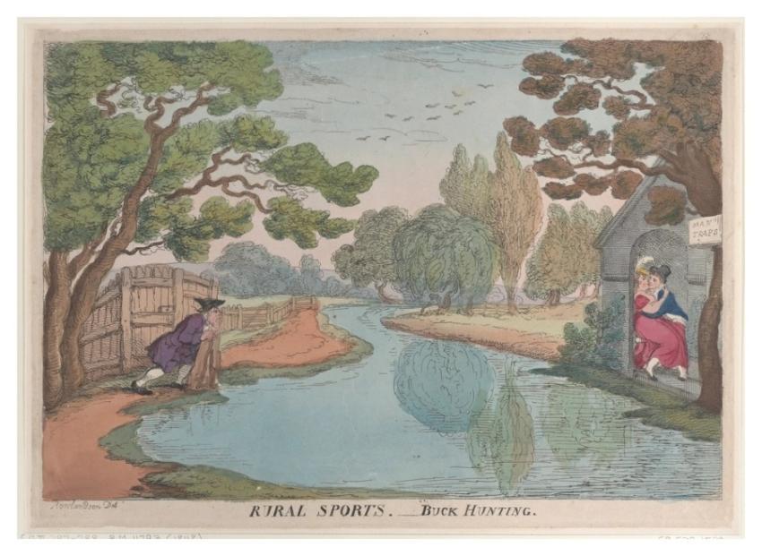 Rural Sports. – Buck Hunting