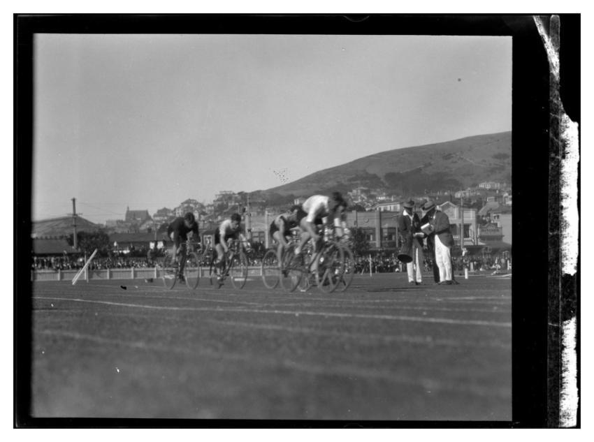 Sports, Basin Reserve: cycling (1927)