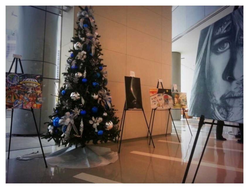 Humans in Space Youth Art