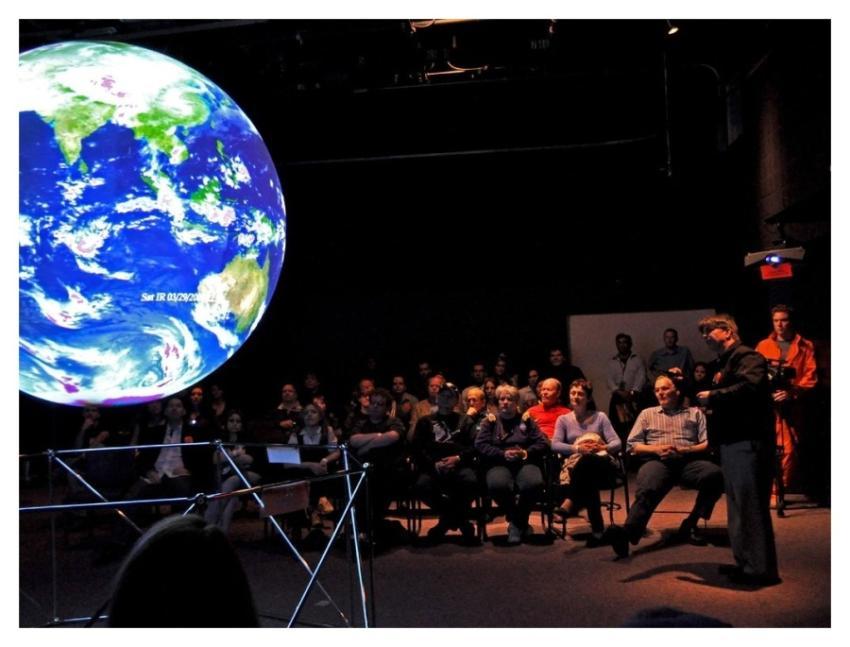 Science on a Sphere / Yuri's Night at Goddard