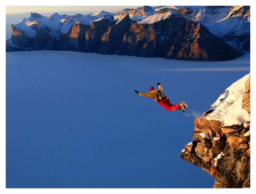 Extreme mountain sports