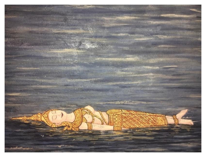 Mural art wall Thailand