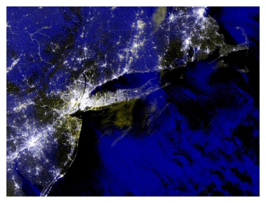 SPoRT Maps Hurricane Sandy Blackout (2 of 2) (NASA
