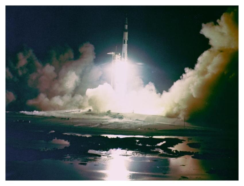 Archive: Saturn V Night Launch