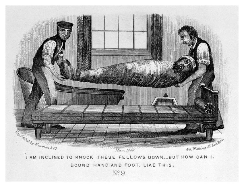 man visiting health resort is