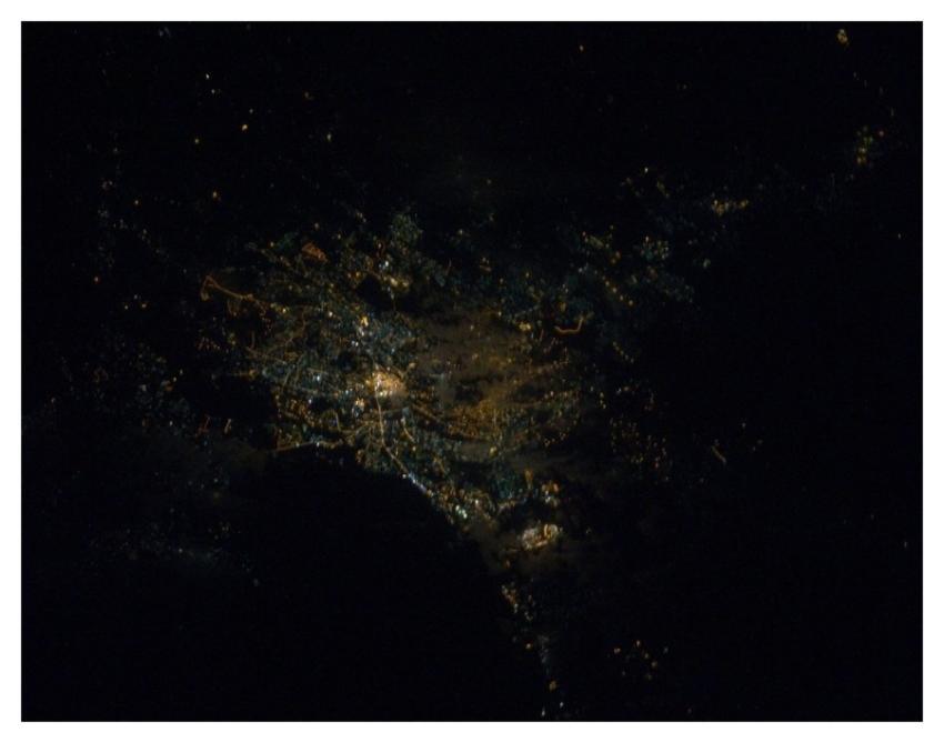 Archive: Nairobi, Kenya at Night (Archive: NASA, I