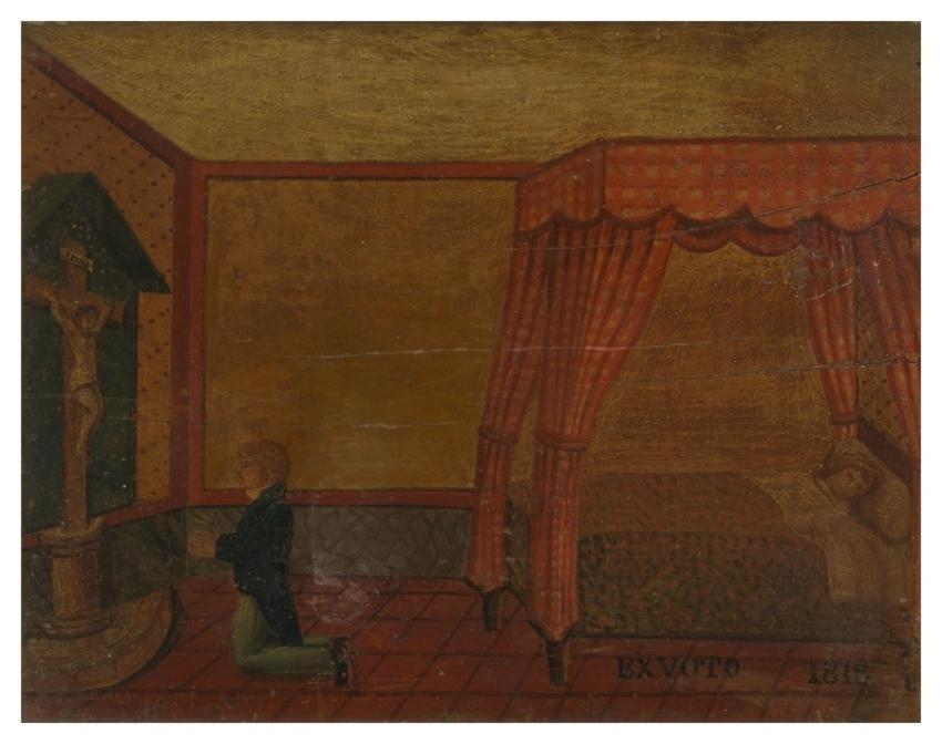 man praying Christ health person