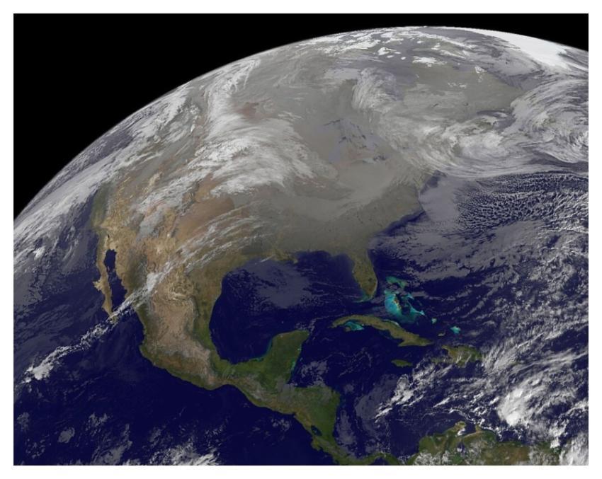 GOES Satellites Capture Holiday Weather Travel Con