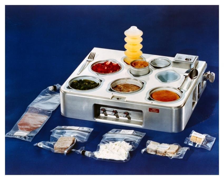 Close-Up of a Food Tray