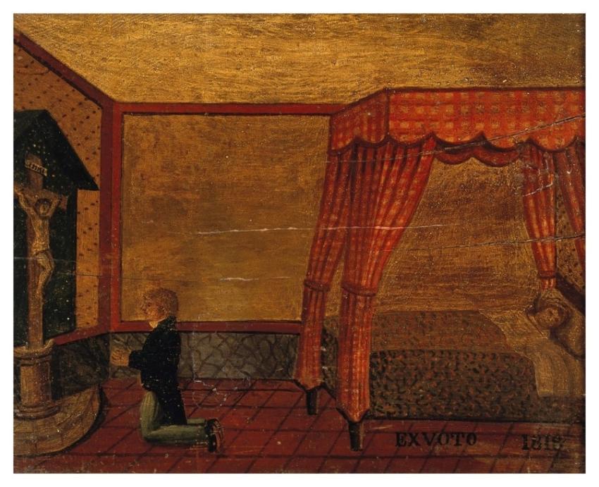 man praying Christ health person