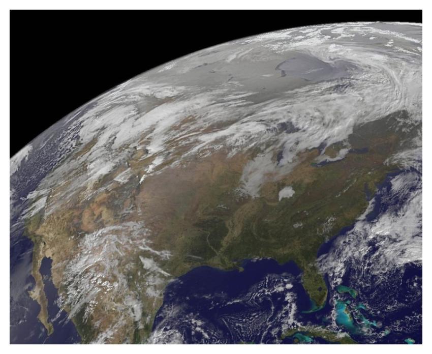 Satellite Sees a Decent Pre-Thanksgiving Travel Da