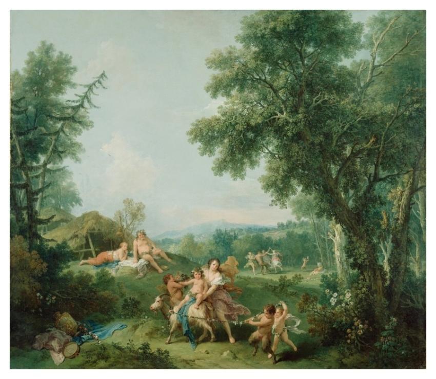 Landscape Education Bacchus Francesco Zuccarelli