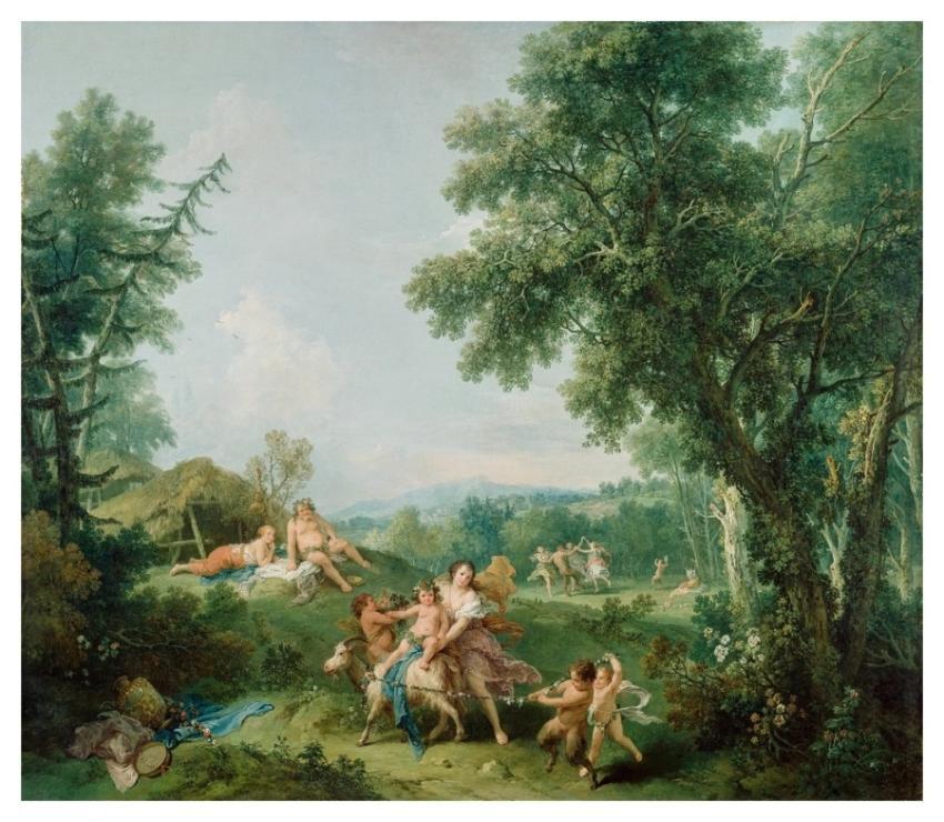 Landscape Education Bacchus Francesco Zuccarelli
