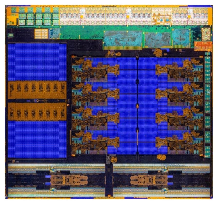 Computer chip, technology image