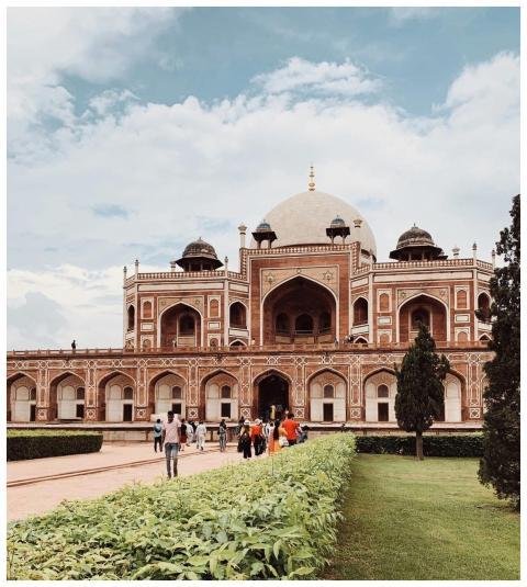 Explore Humayun's Tomb, an iconic Mughal mausoleum
