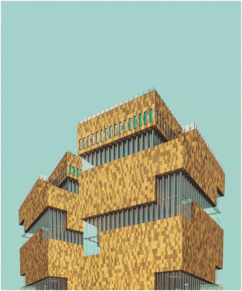 Striking modern architectural design of MAS in Ant