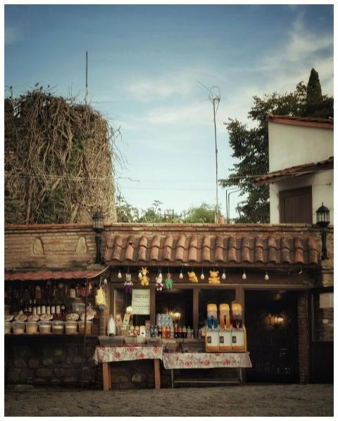 Rustic Street Shop Display