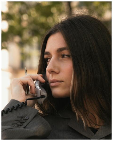 Young Professional Woman Phone