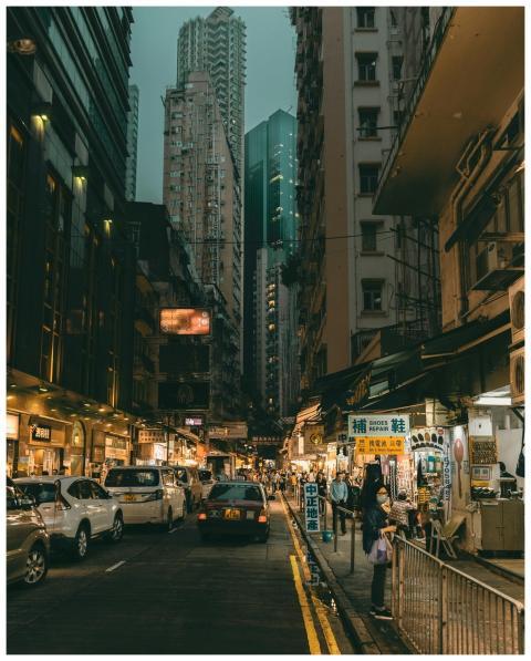 Discover the bustling nightlife and vibrant street