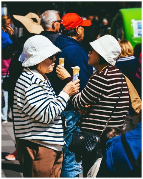 Outdoor Enjoyment Ice Cream