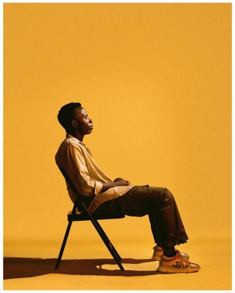 Profile Person Sitting Chair