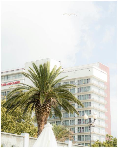 Scenic view of Hotel Abkhazia in Sochi, featuring