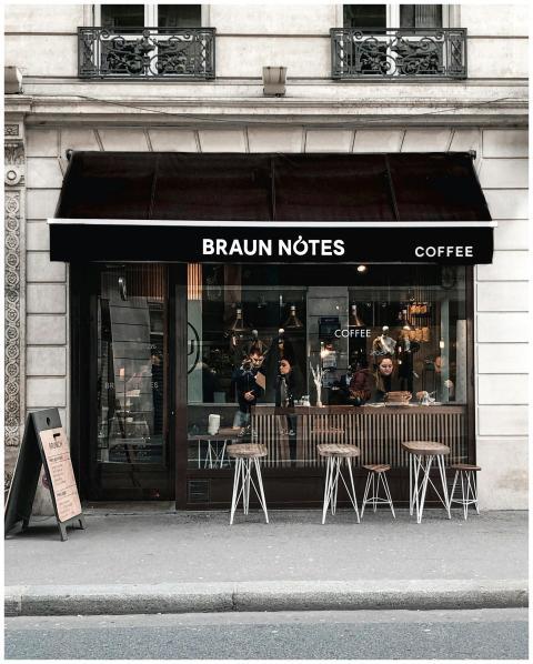 Explore the cozy ambiance of a beautiful coffee sh