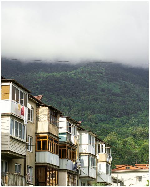 Soviet-style apartments with green mountain view i