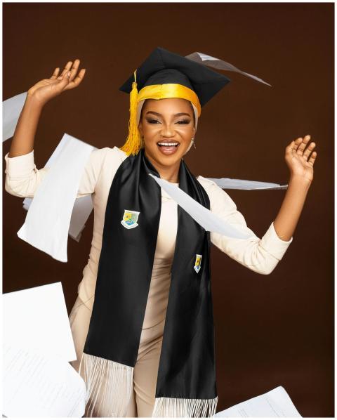 Joyful Graduation Celebration Moment