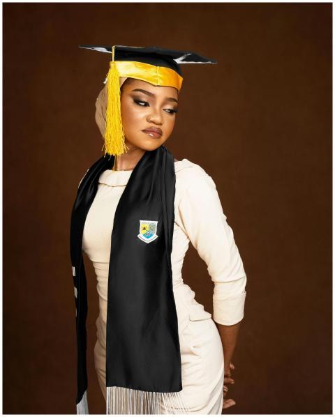 Elegant Female Graduate Cap