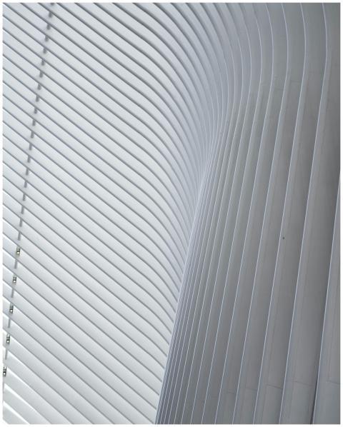 Abstract view of modern architecture in NYC with s