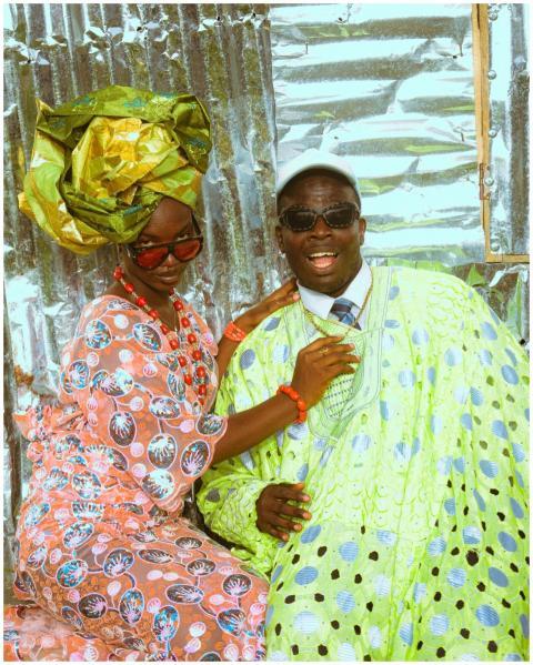 Colorful Traditional African Attire