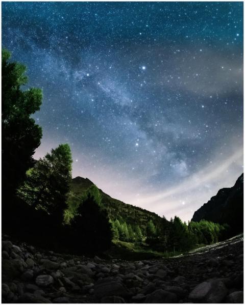 Capture the breathtaking Milky Way over the serene