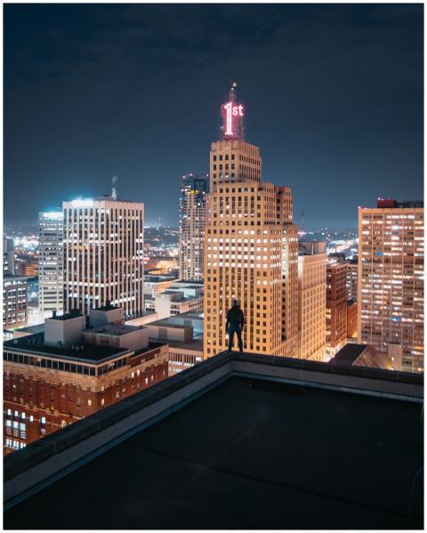 Stunning night view of Saint Paul's illuminated sk