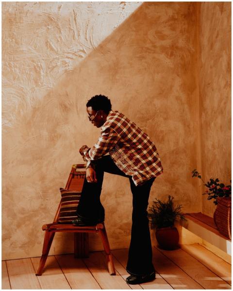 Stylish Person Warm Indoor