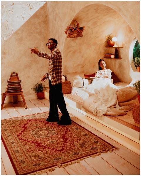 Cozy Bohemian Bedroom Interior