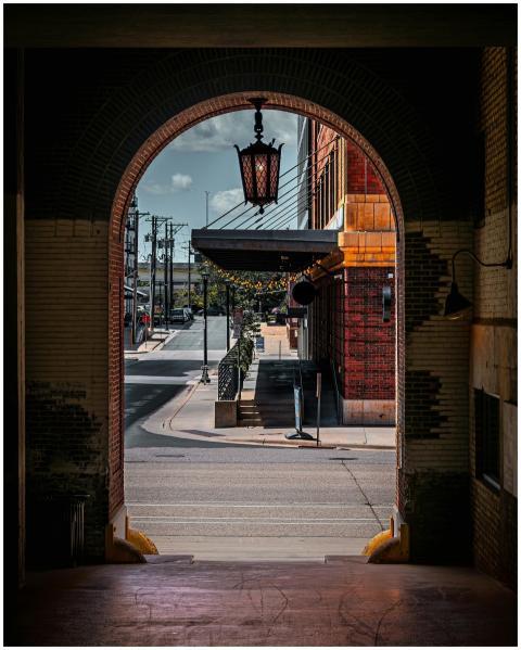 Free stock photo of arch, brick arch, city downtow