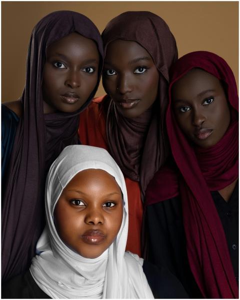 Elegant Portrait Diverse Women