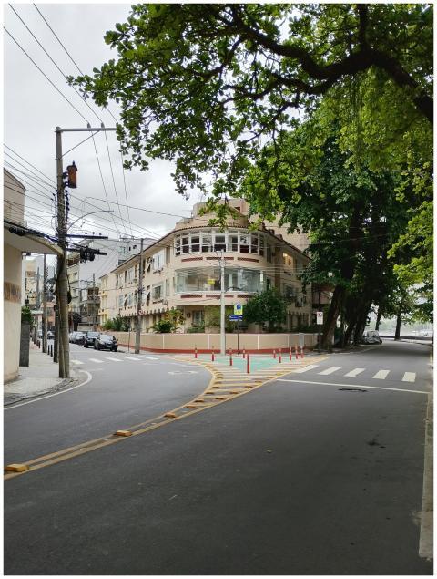 Quiet Urban Street Historic