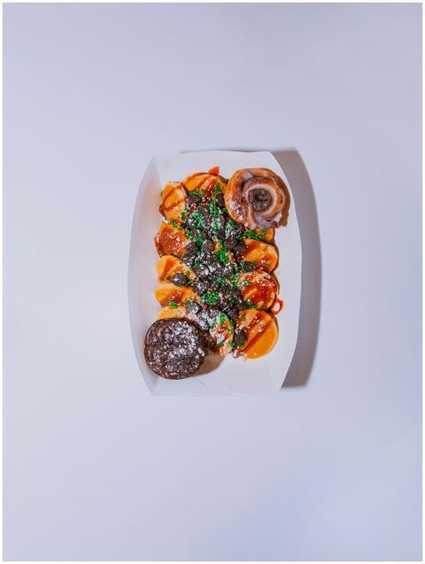 Colorful Dessert Assortment White