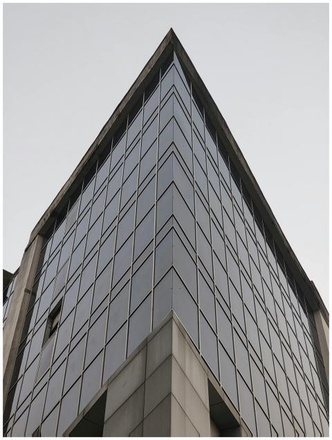 Modern Glass Office Building