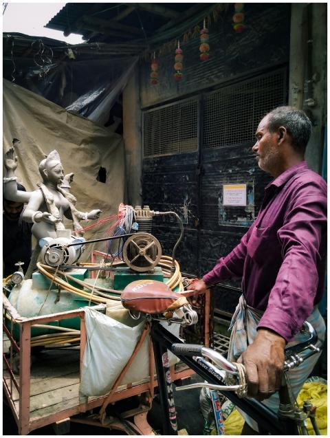 Crafting Maa Kali Idol In Kumortuli