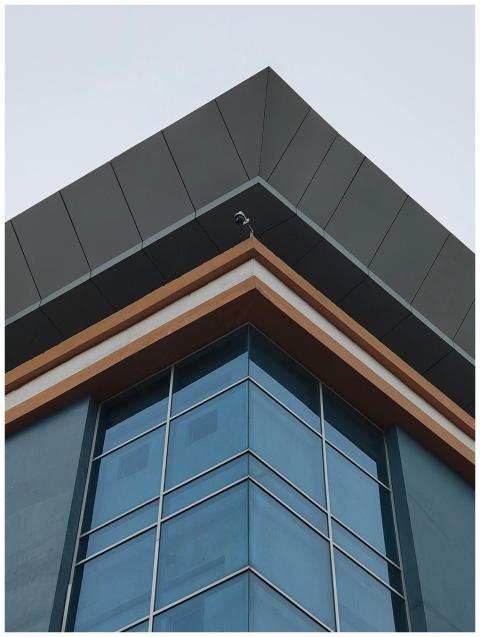 Modern Office Building Glass