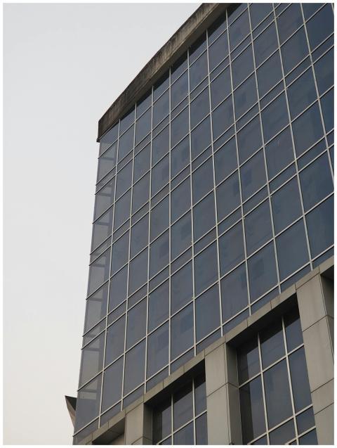 Modern Glass Facade Tall