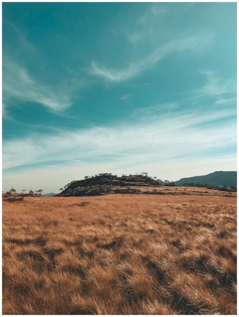 Serene countryside scene in Cruzília, Brazil with