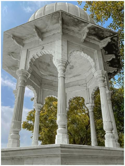 White Marble Pavilion Jaipur